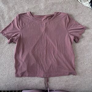 lululemon athletica Short Sleeve Tee in Mauve NWOT